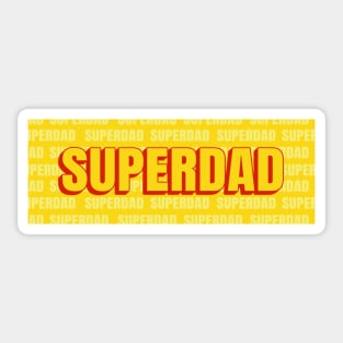 Superdad Sticker